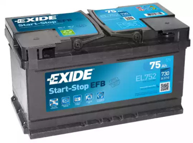 Аккумулятор EXIDE EL752